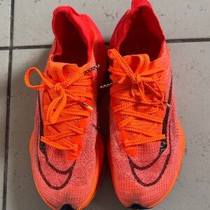 Vibrant Orange Women's Athletic Shoes